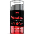 Intt - Powerful Intimate Stimulant Vibrating Liquid Gel Strawberry 15 ml