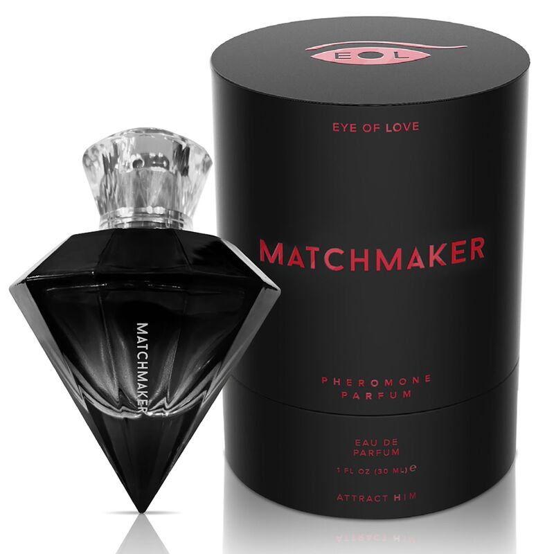 PERFUME LGBTQ CON FEROMONAS PARA ÉL - MATCHMAKER BLACK DIAMOND 30 ML