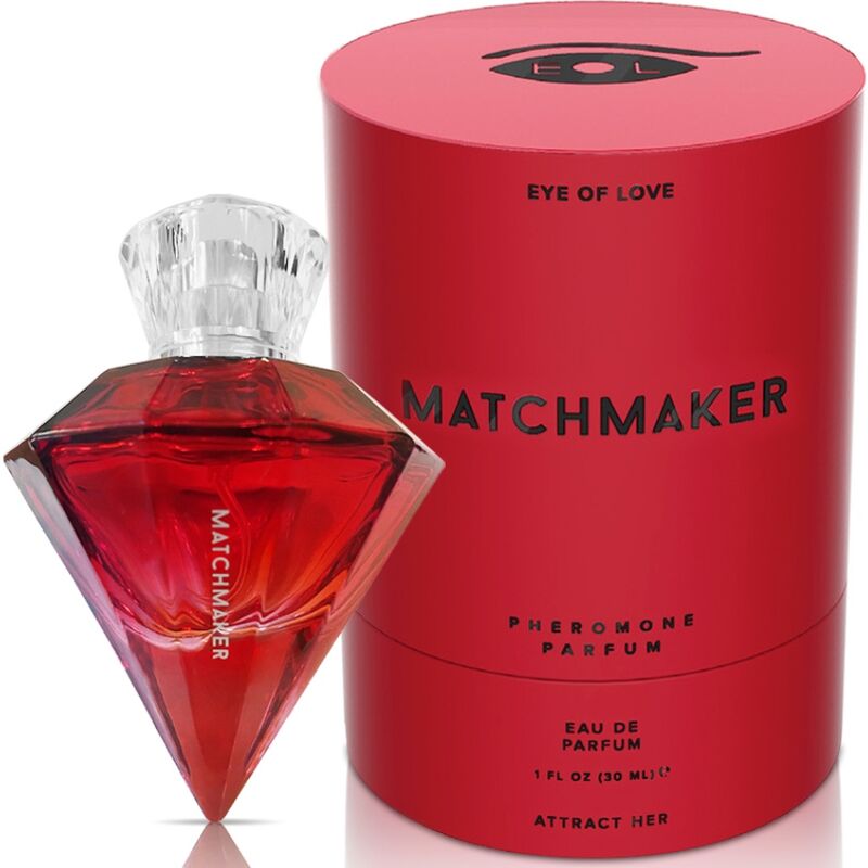 PERFUME LGBTQ CON FEROMONAS PARA ELLA, MATCHMAKER RED DIAMOND, 30 ML