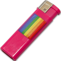 Pride - Lighter Fuchsia With LGBT Flag