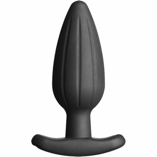 ELECTRASTIM - LARGE BLACK ROCKER SILICONE BUTT PLUG