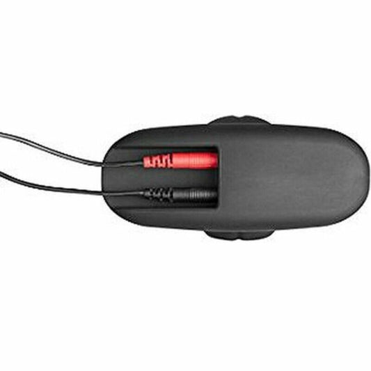 ELECTRASTIM - LARGE BLACK ROCKER SILICONE BUTT PLUG