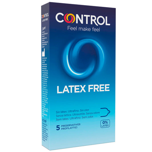 CONTROL - FREE LATEX-FREE CONDOMS 5 UNITS