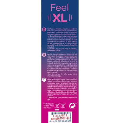 CONTROL - SIENTE LA BALA VIBRADORA XL
