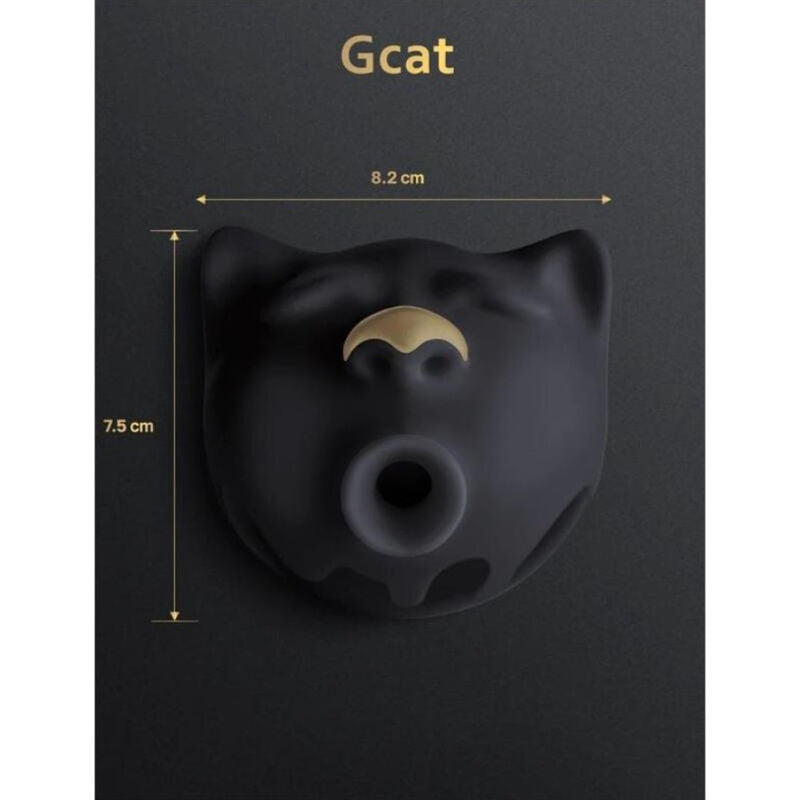 G-VIBE - GCAT MYSTIC SUCKER DE CLITÓRIS PRETO