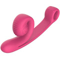 Snail Vibe - Vibrador Curvo Rosa