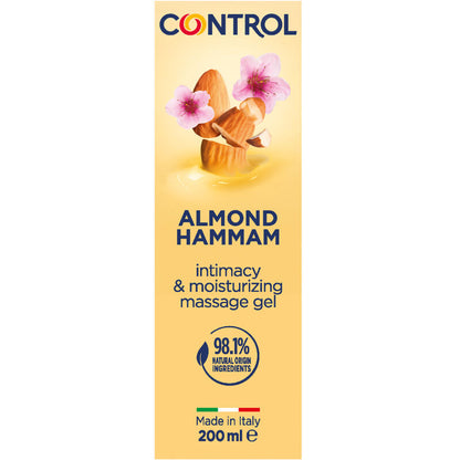 CONTROL - 3-IN-1 ALMOND HAMMAM MASSAGE GEL 200 ML