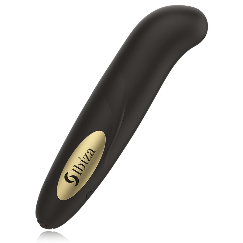 IBIZA - ESTIMULADOR DE CLITÓRIS CARREGADOR USB 10 MODOS DE VIBRAO DOURADO 13 X 2,9 CM