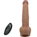 Pretty Love - Jonathan Silicone Dildo 3 Vibraões + 3 Medidas De Insero Controle Remoto 21 Cm