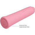 Pretty Love - Vibrador Curtis Mini Super Power 12 Vibraões De Silicone Rosa
