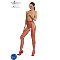 Passion - Coleo Eco Bodystocking Eco S007 Vermelho