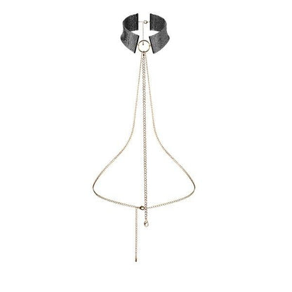 BIJOUX - COLLAR DESIR MÉTALLIQUE METALIZADO NEGRO