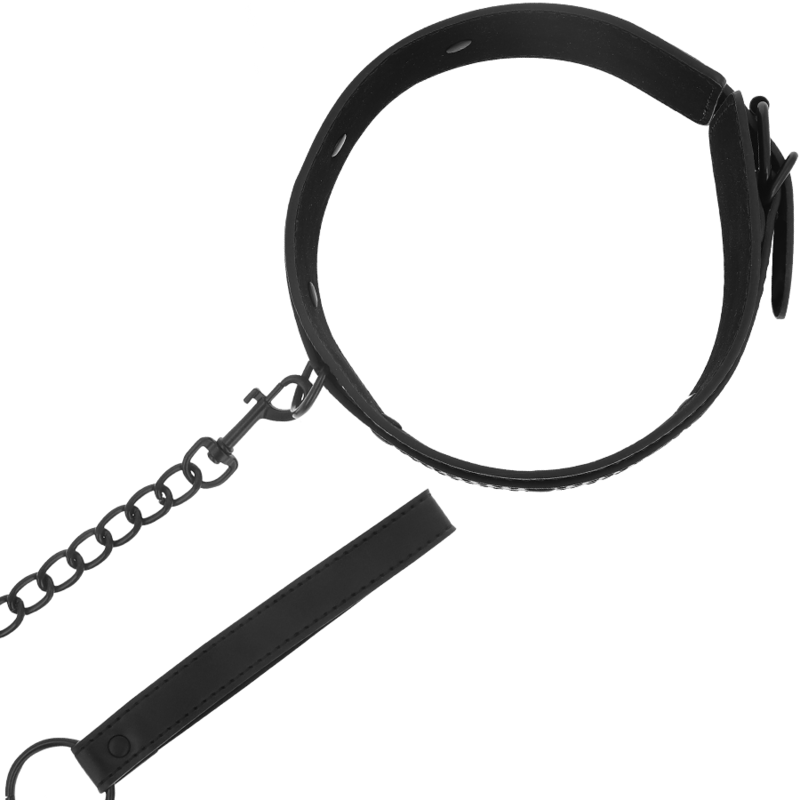 INTENSE - FETISH VEGAN LEATHER NECKLACE