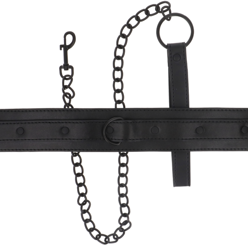 INTENSE - FETISH VEGAN LEATHER NECKLACE