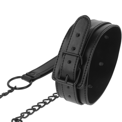INTENSE - FETISH VEGAN LEATHER NECKLACE