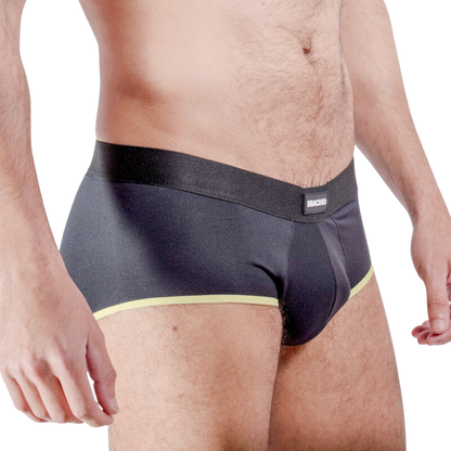 Macho - Ms24A Calzoncillo Brief Amarillo Oscuro S