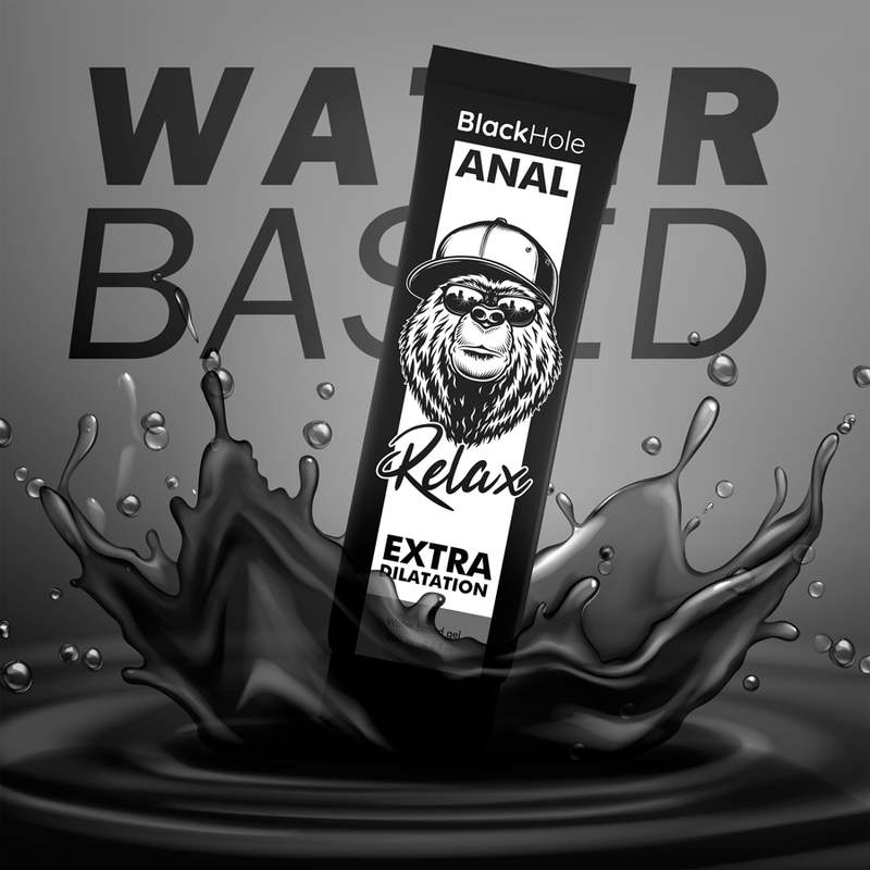 BLACK HOLE - WATER-BASED GEL ANAL DILATION 250 ML