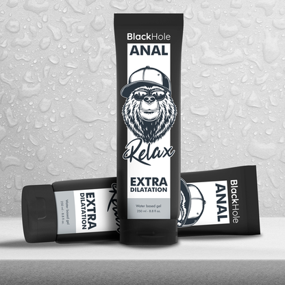 BLACK HOLE - WATER-BASED GEL ANAL DILATION 250 ML