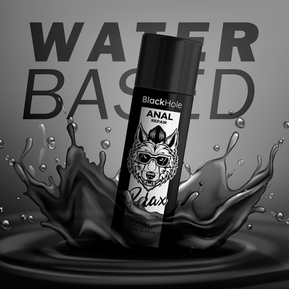 BLACK HOLE - WATER-BASED RELAXING ANAL REPAIR WITH HYALURON 100 ML