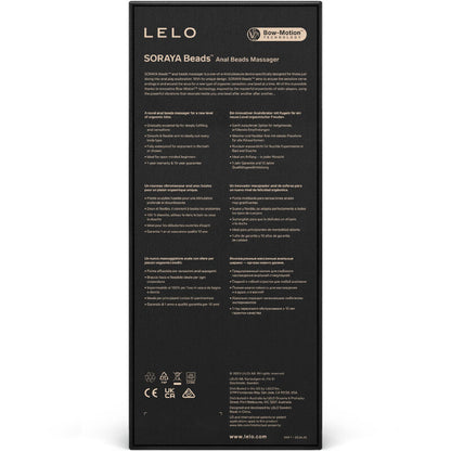 LELO - PERLAS DE MASAJE ANAL VIOLETA SORAYA