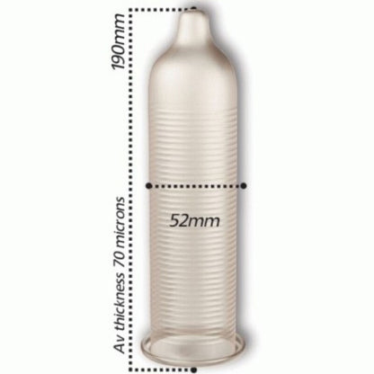 PASANTE - CONDOM REFRIGERANT EFFECT BAG 144 UNITS