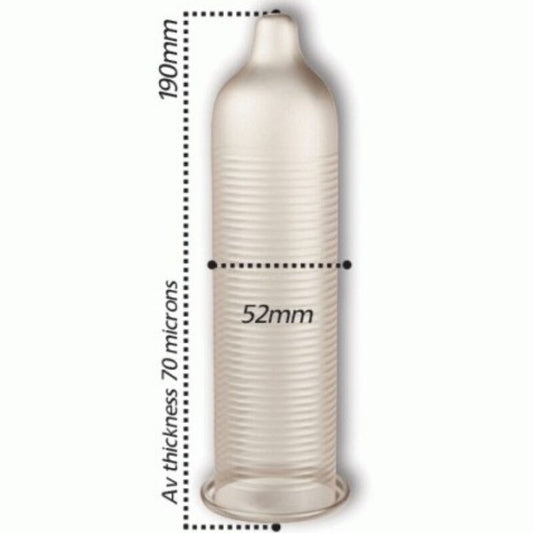PASANTE - CONDOM REFRIGERANT EFFECT BAG 144 UNITS