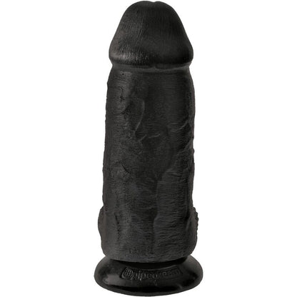 KING COCK - PENE REALISTA GRUESO 23 CM NEGRO