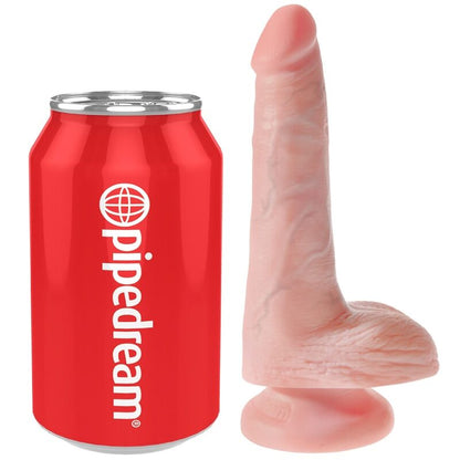 KING COCK - PENE REALISTA CON BOLAS LIGERAS DE 13,5 CM