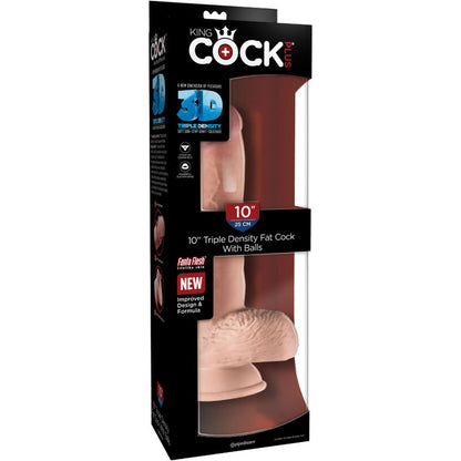KING COCK - REALISTIC PENIS WITH 19.4 CM LIGHT BALLS