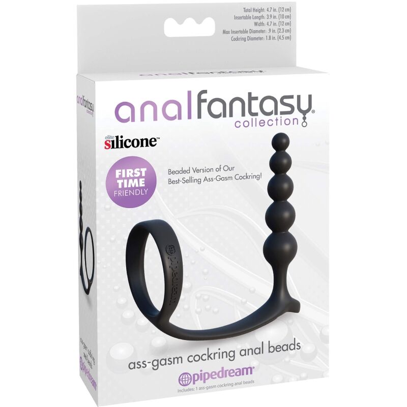 COLECCIÓN ANAL FANTASY ELITE - BOLAS ANALES Y ANILLO PARA EL PENE