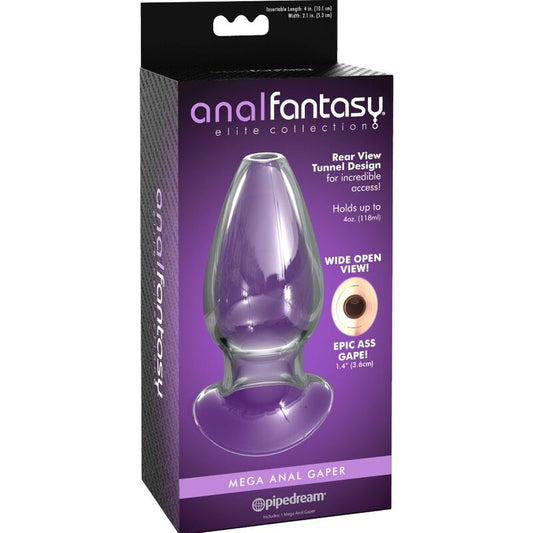 ANAL FANTASY ELITE COLLECTION - CRYSTAL ANAL GAPER DILATOR SIZE G