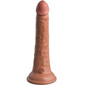 King Cock - Elite Dildo De Silicone Realístico 17.8 Cm Caramelo