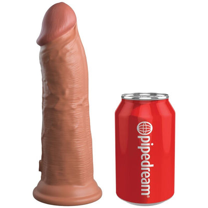 KING COCK - DILDO DE SILICONA REALISTA ELITE 20,3 CM CARAMELO