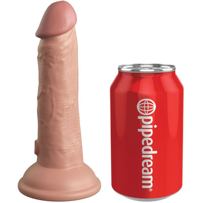 KING COCK - VIBRADOR DE SILICONA REALISTA ELITE 15,2 CM
