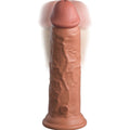 King Cock - Elite Vibrador Realístico E Silicone 20.3 Cm Caramelo