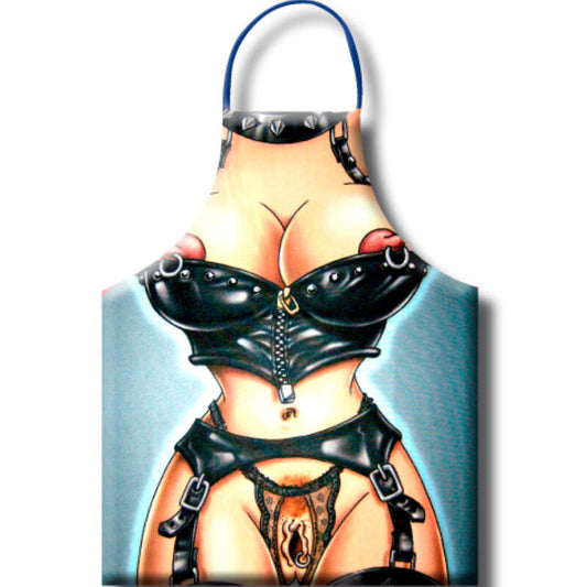 DIABLO PICANTE - DELANTAL SADO PARA MUJER