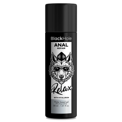BLACK HOLE - WATER-BASED RELAXING ANAL REPAIR WITH HYALURON 30 ML
