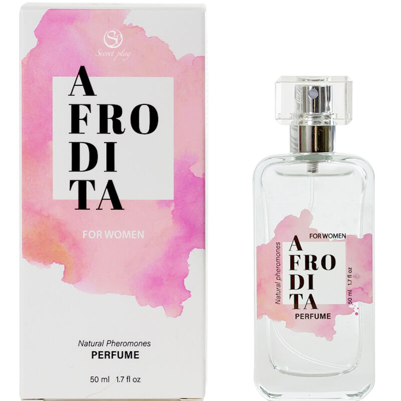 SECRETPLAY - PERFUME EN VAPORIZADOR CON FEROMONAS NATURALES AFRODITA 50 ML