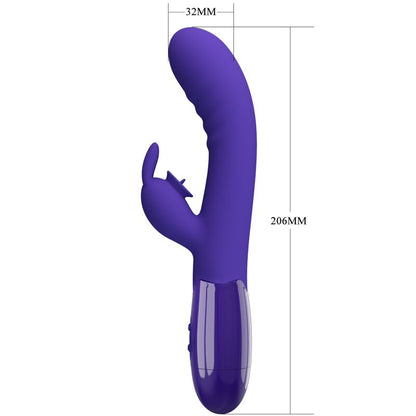 PRETTY LOVE - VIOLET CERBERUS YOUTH RABBIT VIBRATOR