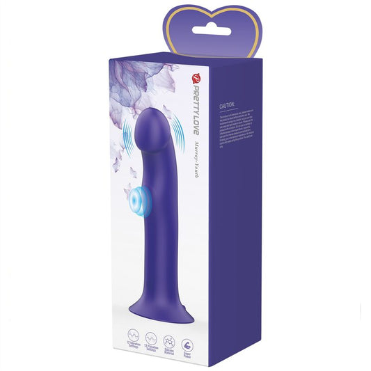 PRETTY LOVE - MURRAY YOUTH VIBRATING DILDO AND RECHARGEABLE VIOLET