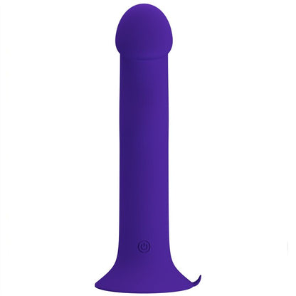 PRETTY LOVE - MURRAY YOUTH VIBRATING DILDO AND RECHARGEABLE VIOLET