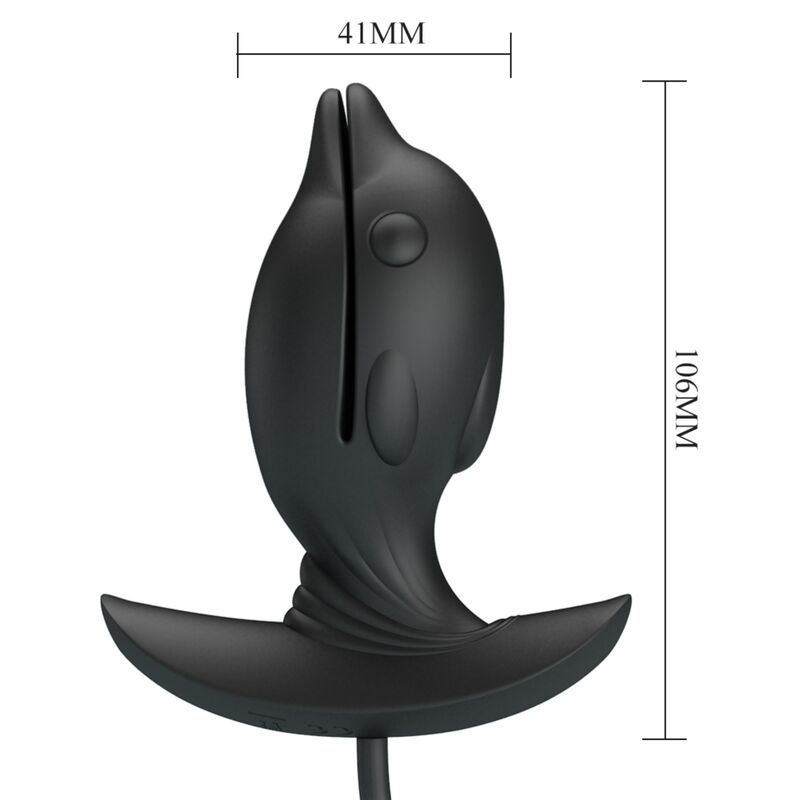 PRETTY LOVE - INFLATABLE AND RECHARGEABLE DOLPHIN ANAL PLUG