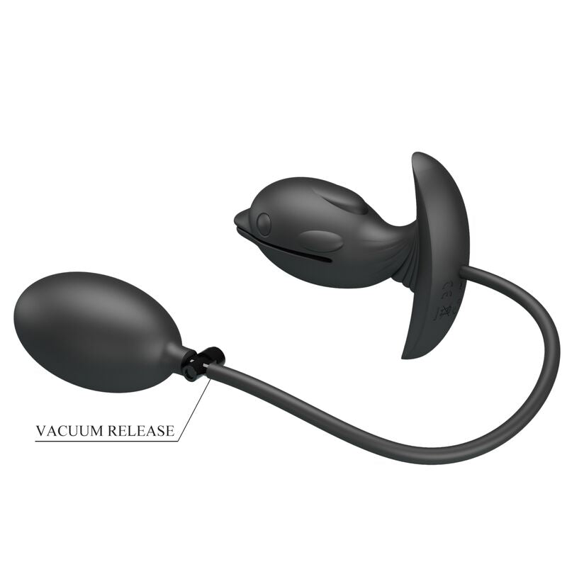 PRETTY LOVE - INFLATABLE AND RECHARGEABLE DOLPHIN ANAL PLUG