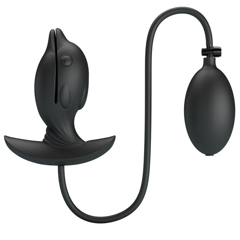 PRETTY LOVE - INFLATABLE AND RECHARGEABLE DOLPHIN ANAL PLUG