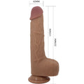 Pretty Love - Vibrador Tommy Realistic Dildo 22.5 Cm
