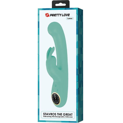 PRETTY LOVE - LAMAR RABBIT AND GREEN G-SPOT VIBRATOR