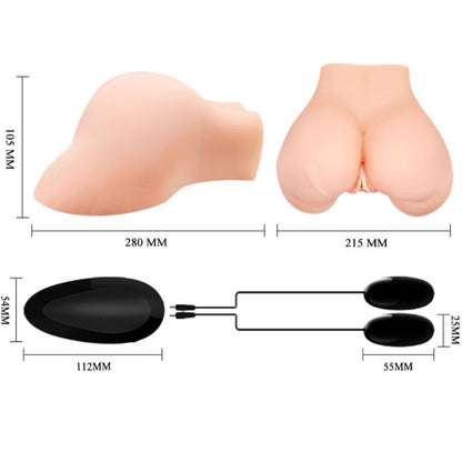 CRAZY BULL - REALISTIC MESH VAGINA AND NAKED PUSSY WITH VIBRATION