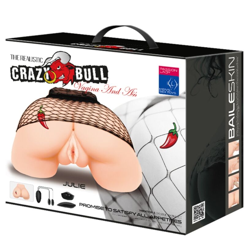 CRAZY BULL - REALISTIC MESH VAGINA AND NAKED PUSSY WITH VIBRATION