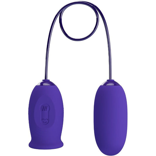 PRETTY LOVE - RECHARGEABLE VIBRATING STIMULATOR DAISY YOUTH VIOLET