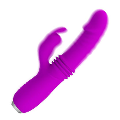 PRETTY LOVE - PURPLE DOROTHY RECHARGEABLE RABBIT VIBRATOR